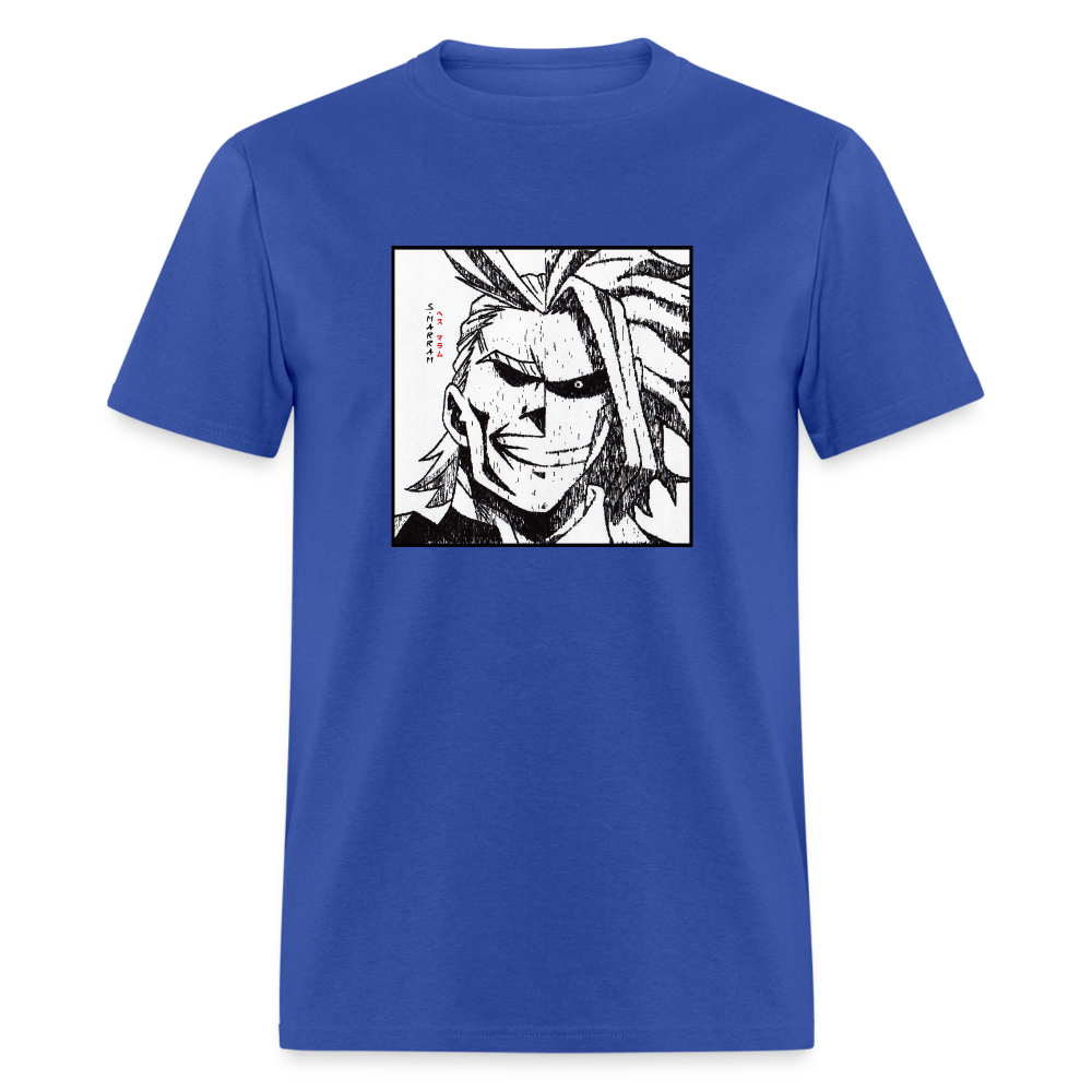 ALL MIGHT STRONG/WEAK - royal blue