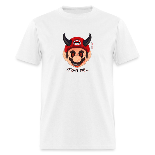 EVIL MARIO (COLOR) - white